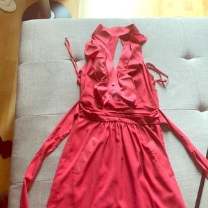 Rose colored bcbg dress